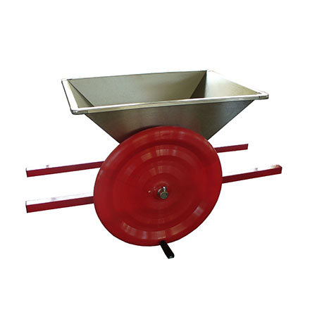 EnoItalia Motorized Apple & Pear Crusher | Fruit Shredder | Stainless Steel  | 1.5 HP | 110V