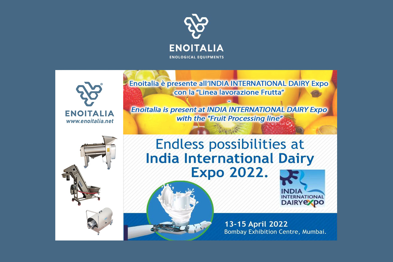 Partecipazione India International Diary Expo 2022 Enoitalia